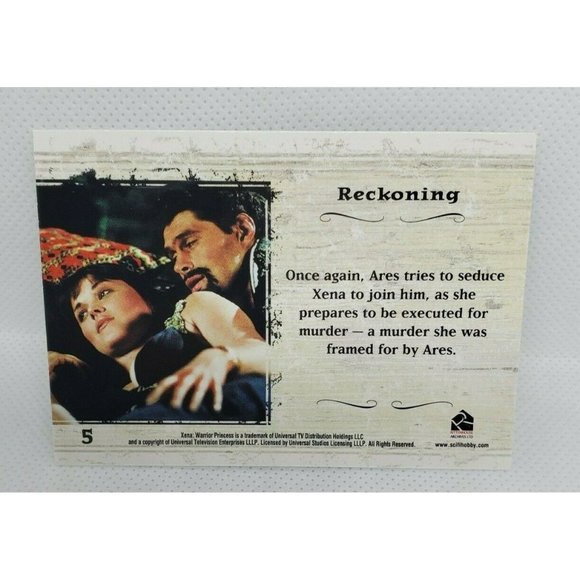 Lot Of 3 Vintage Xena Warrior Princess Dangerous Liaison Trading Cards #5 #7 #8 - Picture 3 of 10